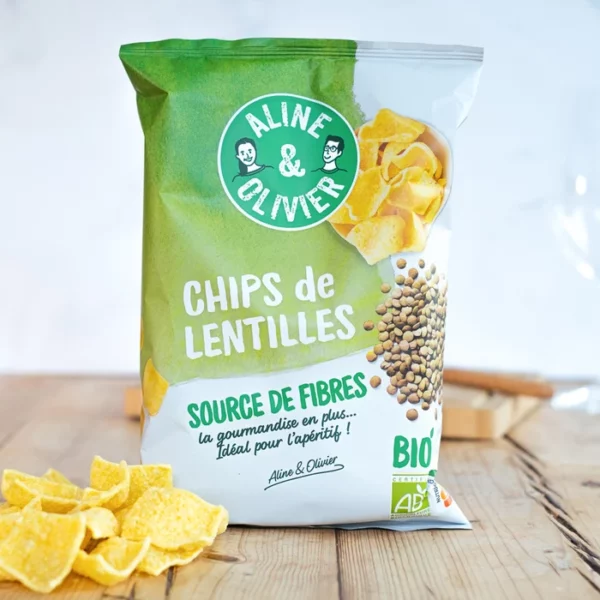Chips de lentilles