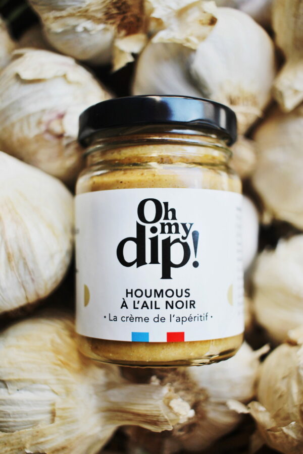 Edited with Afterlight Houmous à l’ail noir