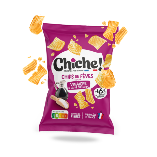 chips-vinaigre Chips de fèves Vinaigre & Sel