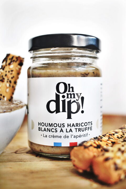 Edited with Afterlight Houmous haricots blancs à la truffe