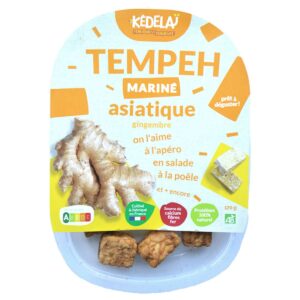 Tempeh mariné à l'asiatique