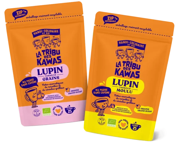 Boisson torréfiée au lupin moulue ou en grains